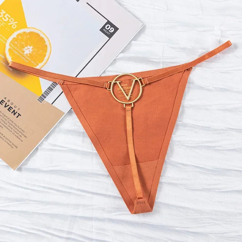 Seamless Thong Thin Low Waist Women Thongs Sexy