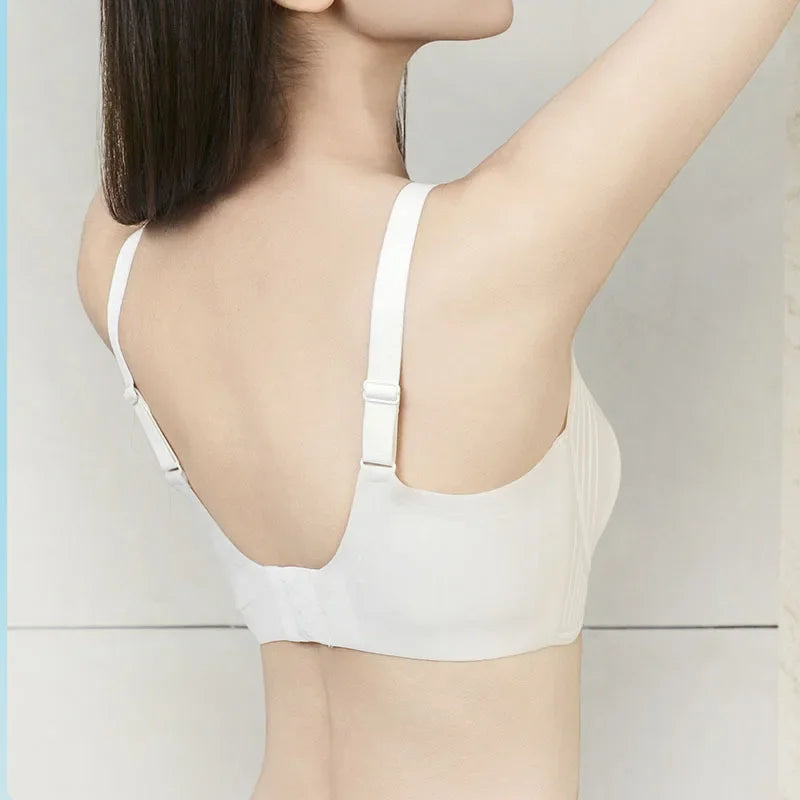 New Foamed Lift Live Stream Seamless Lightweight Rabbit Ear Cup Bra