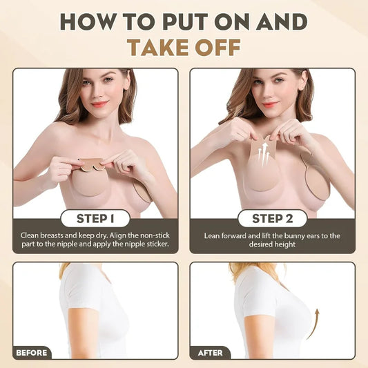 Push Up Bras Self Adhesive Silicone Pads