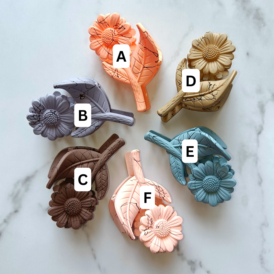 Botanical Beauty Hair Clips
