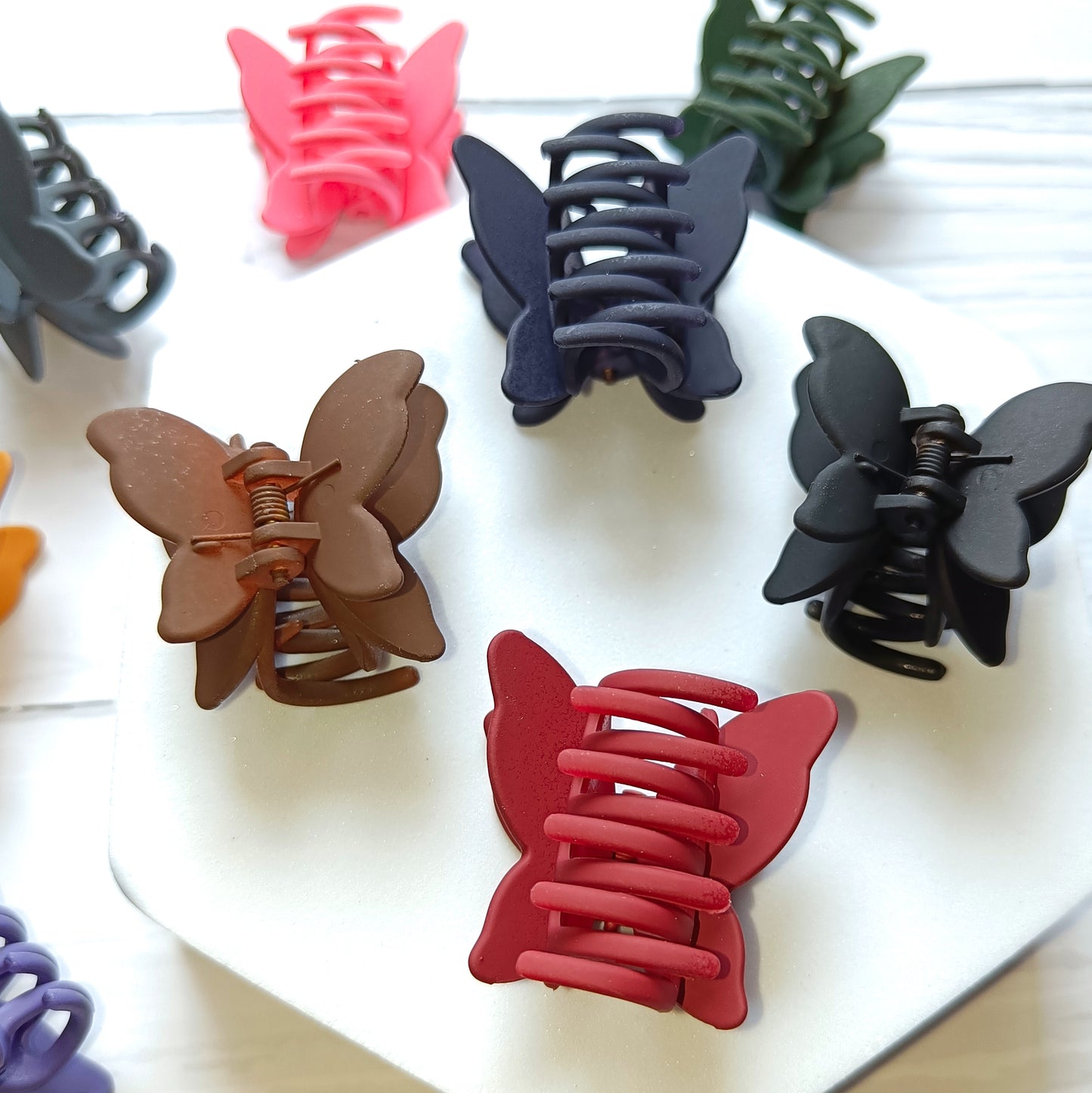 🦋 Colorful Butterfly Hair Claw