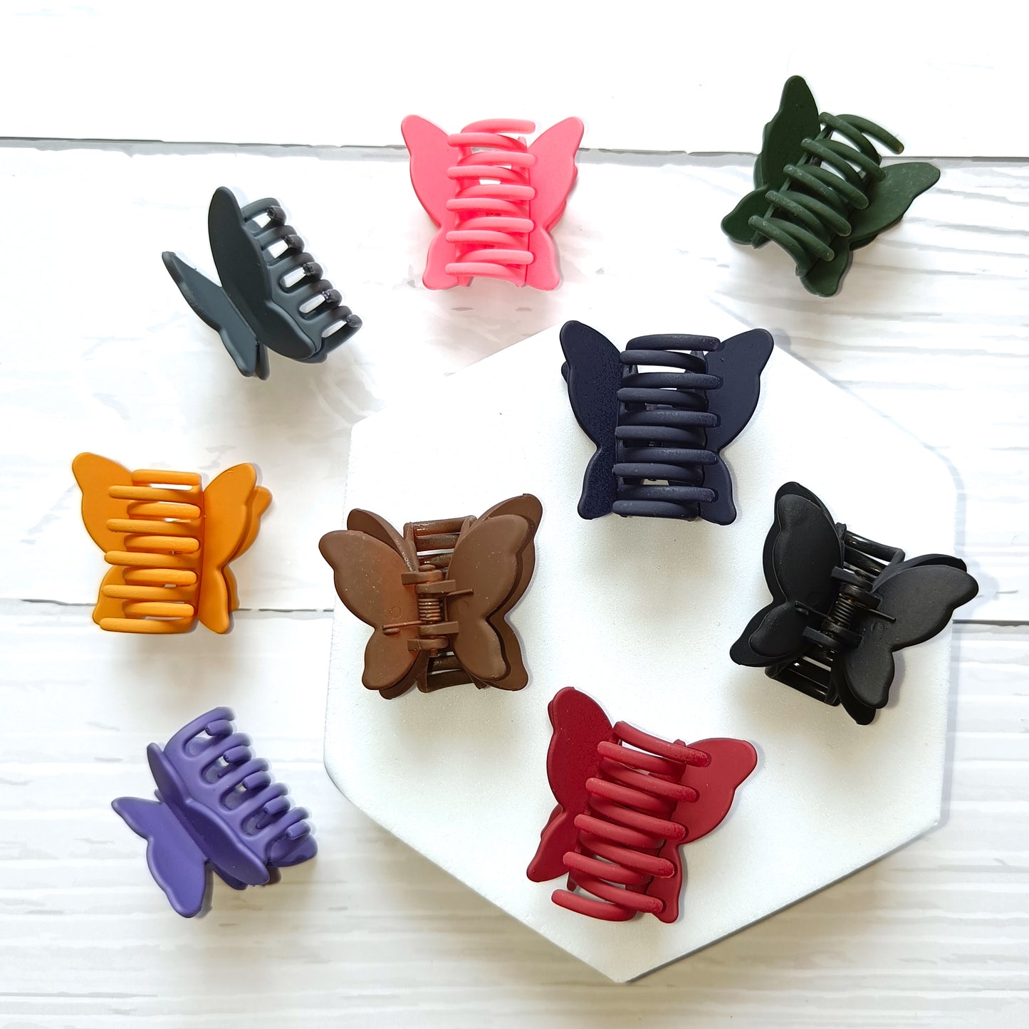 🦋 Colorful Butterfly Hair Claw