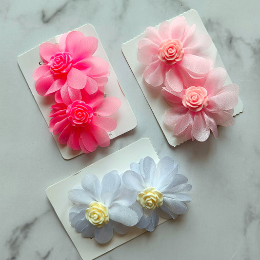 Floral Elegance Hair Pin