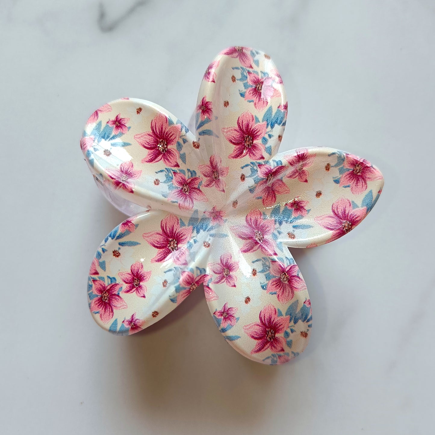 Floral Elegance Hair Claw