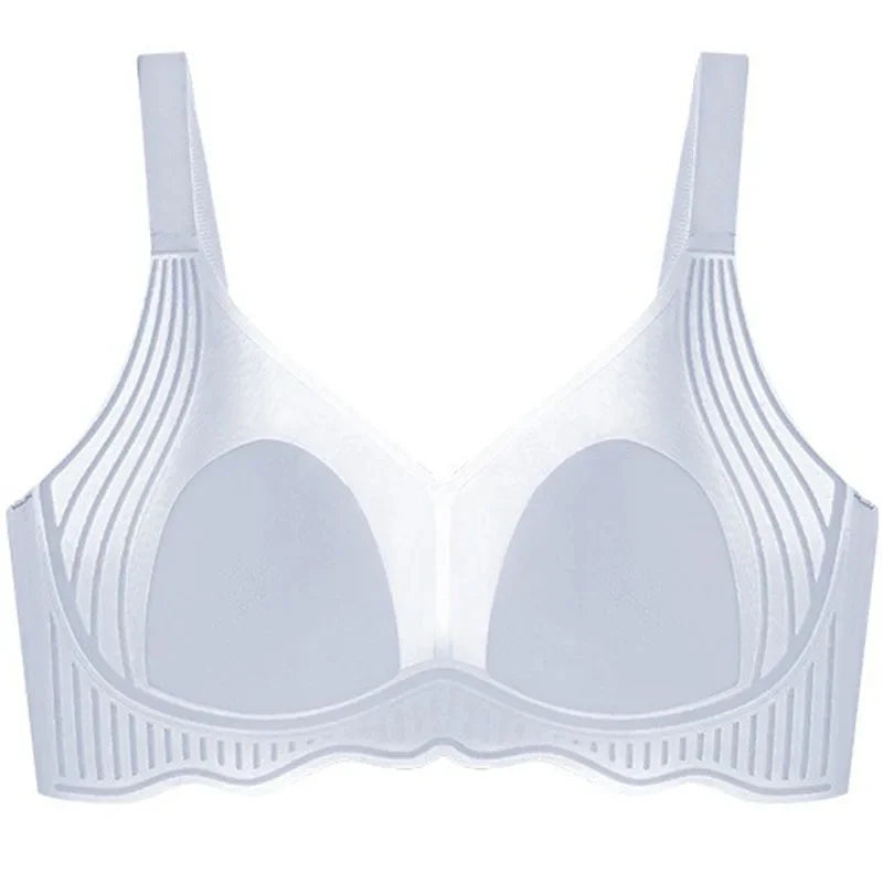 New Foamed Lift Live Stream Seamless Lightweight Rabbit Ear Cup Bra