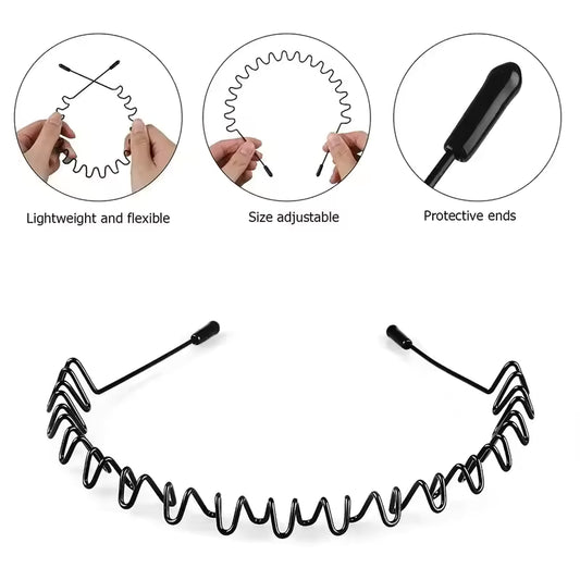 Zig-Zag Metal Headband