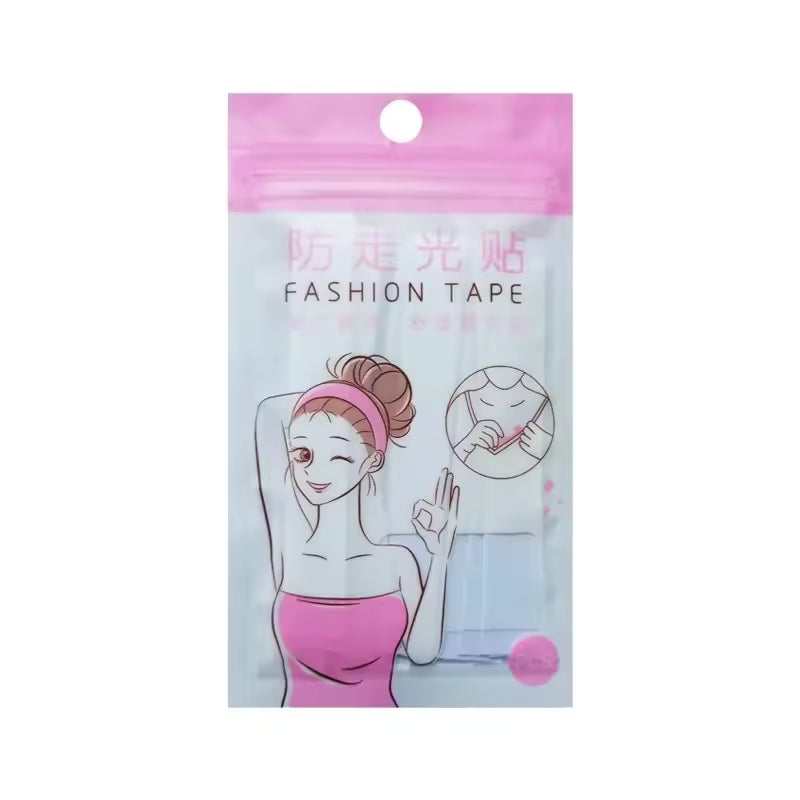 Anti-Glare Transparent Double-Sided Shirt Tape