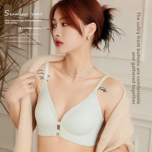 Sexy Fashion Cross Back Soft Support Bra