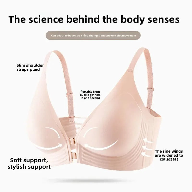 Sexy Fashion Cross Back Soft Support Bra