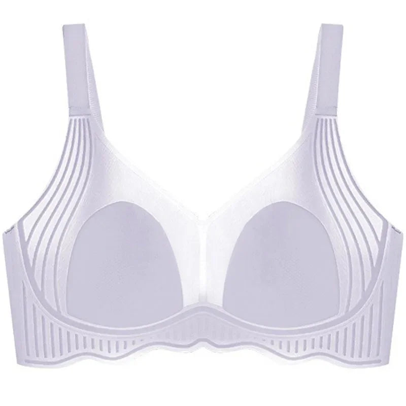 New Foamed Lift Live Stream Seamless Lightweight Rabbit Ear Cup Bra
