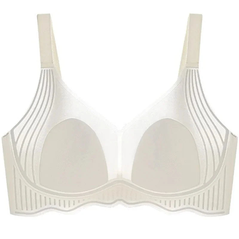 New Foamed Lift Live Stream Seamless Lightweight Rabbit Ear Cup Bra