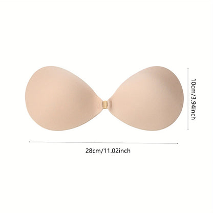 Invisible Push Up Bra Bust Front Closure Sticky Bra